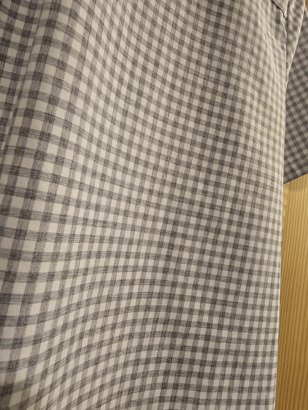 ZeroXposur Small Gingham Button-Down Shirt Womens Short Sleeve - Picture 12 of 13